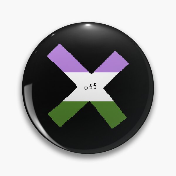Item preview, Genderqueer OFF designed and sold by SamCrystalHeart.