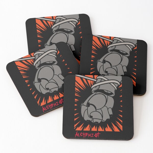 Item preview, Edward Elric Automail Fist - Fullmetal Alchemist Minimalist Action designed and sold by MrGlayga.