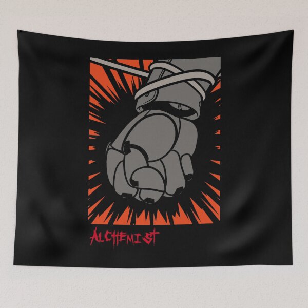 Item preview, Edward Elric Automail Fist - Fullmetal Alchemist Minimalist Action designed and sold by MrGlayga.