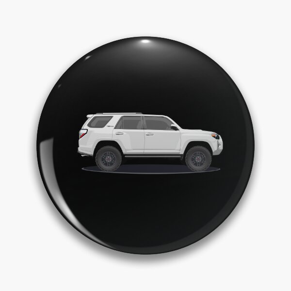 Artikelvorschau, TRD 5. Generation 4Runner Weiß entworfen und verkauft von FTD Apparel LLC.
