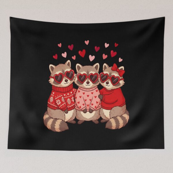 Item preview, Raccoon's Valentine designed and sold by BASKF.