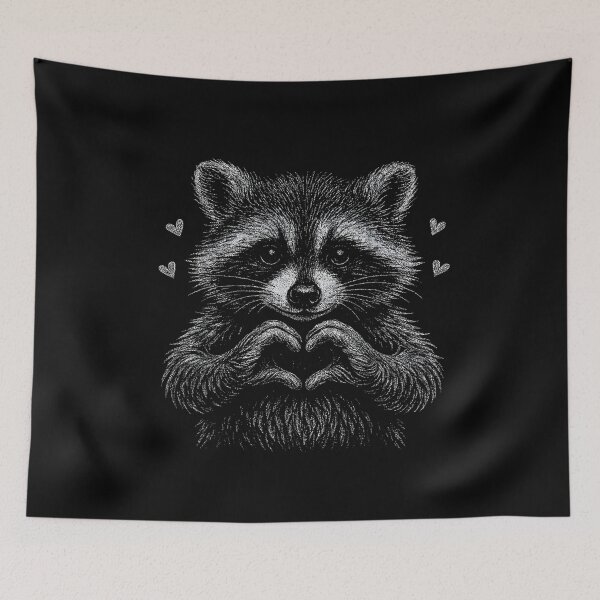 Item preview, Raccoon Valentine designed and sold by BASKF.