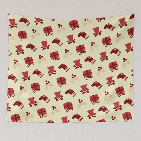 Item preview, Mid Century Tree Merry Christmas Xmas Pattern   - Graduation Gifts designed and sold by RoyalStarsPatts.