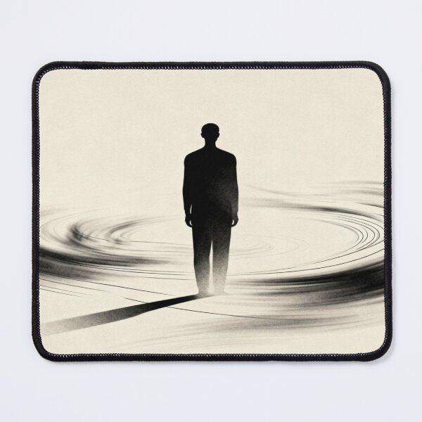 Item preview, Center of Motion – Silhouette in Swirling Energy Field designed and sold by Cristhian Almanza.