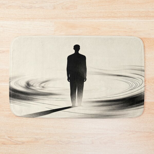 Item preview, Center of Motion – Silhouette in Swirling Energy Field designed and sold by Cristhian Almanza.