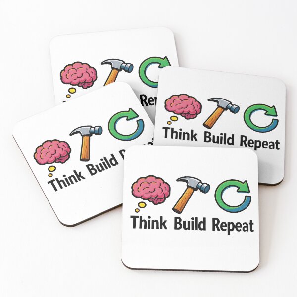 Item preview, Think Build Repeat designed and sold by Stugo.