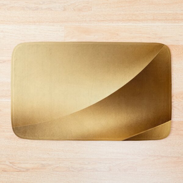 Item preview, Golden Flow – Abstract Curved Surfaces in Metallic Tones designed and sold by Cristhian Almanza.