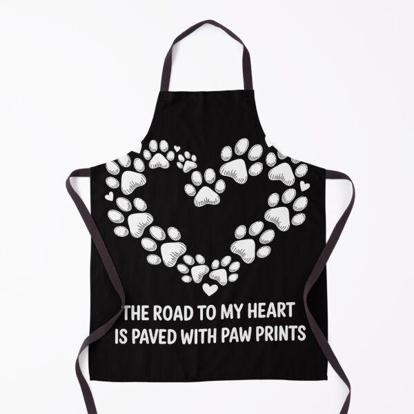 Item preview, I Love Dogs Road to My Heart Paved with Paw Prints designed and sold by Vexat062Art.