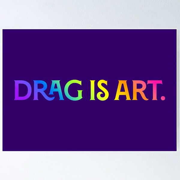 Item preview, Drag Is Art - Candy Gradient designed and sold by sillyjess.