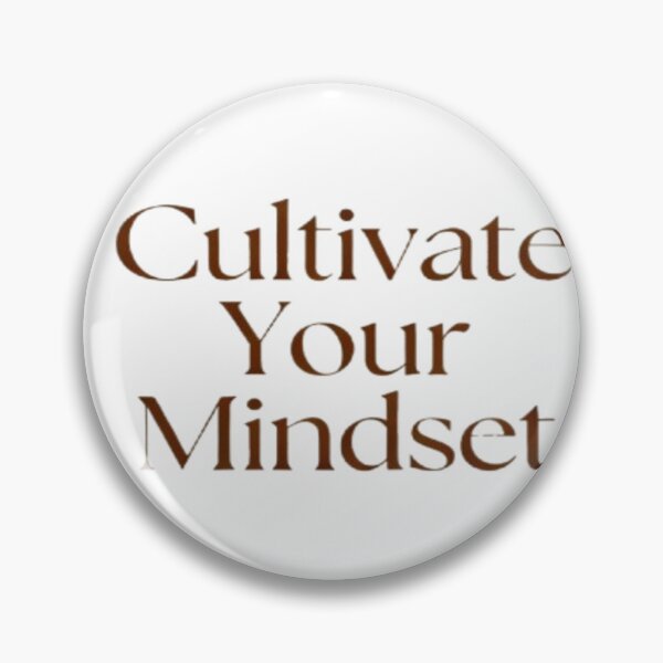 Item preview, Cultivate Your Mindset – Minimalist Affirmation on Textured Background designed and sold by Cristhian Almanza.