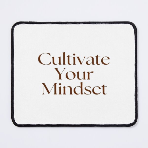 Item preview, Cultivate Your Mindset – Minimalist Affirmation on Textured Background designed and sold by Cristhian Almanza.