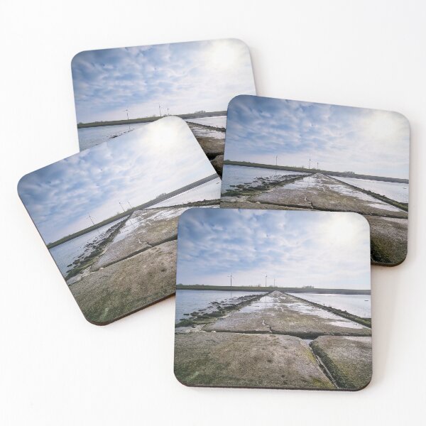 Item preview, Steinpfard at low tide of the North Sea near Tossens designed and sold by Creative Waves Media.