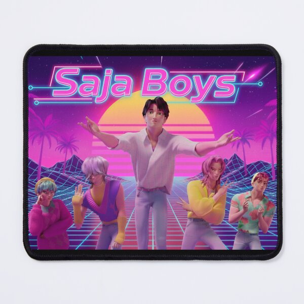 Item preview, Saja Boys: 8-Bit Neon Stage Synthwave designed and sold by DogLord.