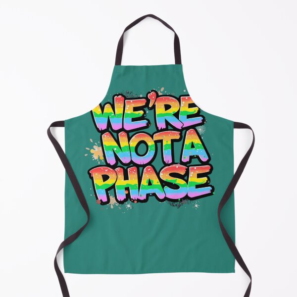 Item preview, We’re Not a Phase – LGBTQ Pride Graffiti Street Art Design designed and sold by EchoPrint Co..