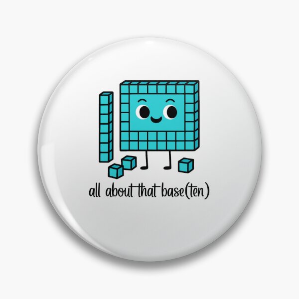 Item preview, All About That Base (Ten) – Cute Design for Teachers designed and sold by TheSparklySLP.