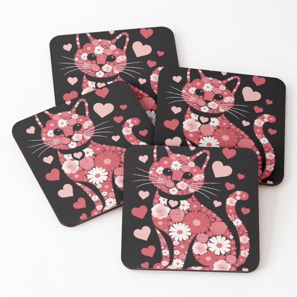 Item preview, Happy Meowentine's Day Girls Cat Valentines Day Women designed and sold by Vexat062Art.