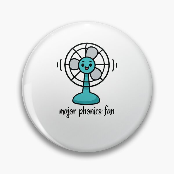 Item preview, Major Phonics Fan – Cute Design for Teachers designed and sold by TheSparklySLP.