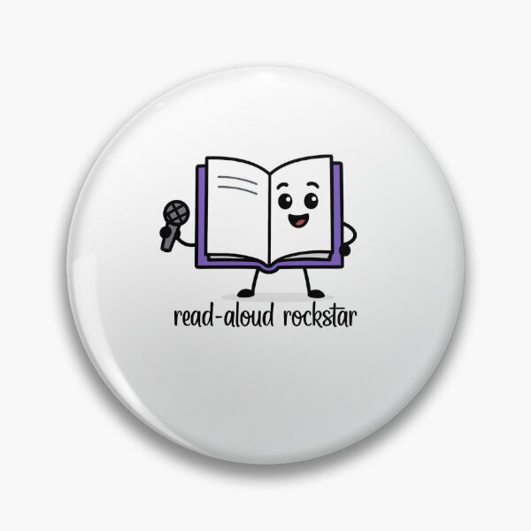 Item preview, Read-Aloud Rockstar – Cute Design for Teachers designed and sold by TheSparklySLP.