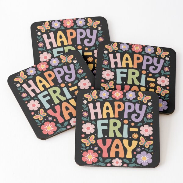 Item preview, Happy Fri-Yay Teacher Fry Yay Friday Weekend designed and sold by LindseyKris.
