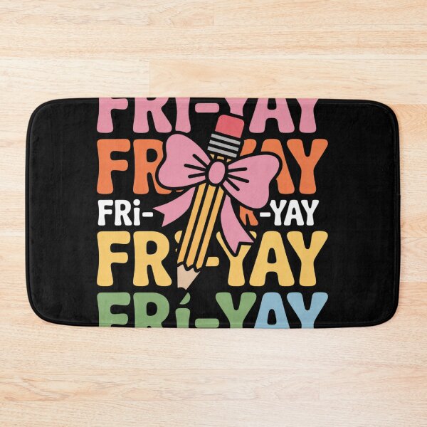 Item preview, Happy Fri-Yay Teacher Coquette Bow Happy Friday Weekend designed and sold by LindseyKris.