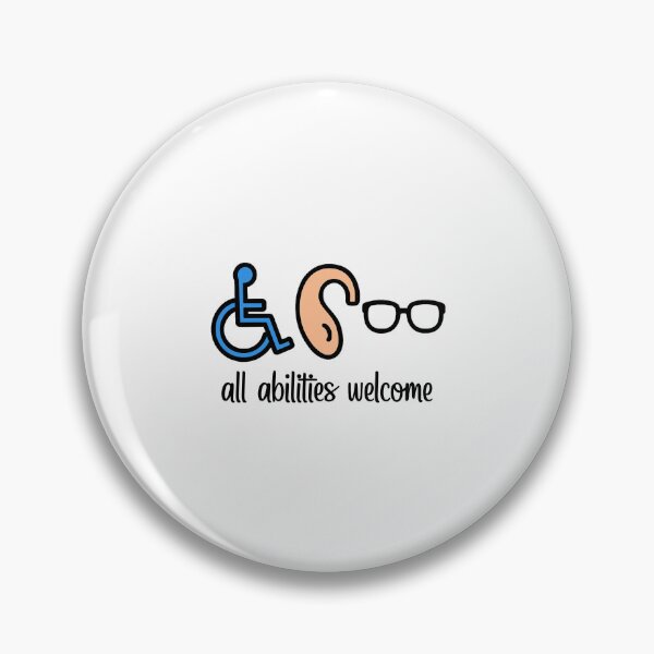 Item preview, All Abilities Welcome – Cute Design for Teachers designed and sold by TheSparklySLP.