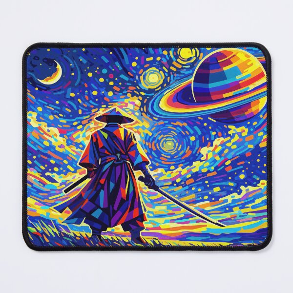 Item preview, Samurai Beneath the starry night designed and sold by arfindo-indra.