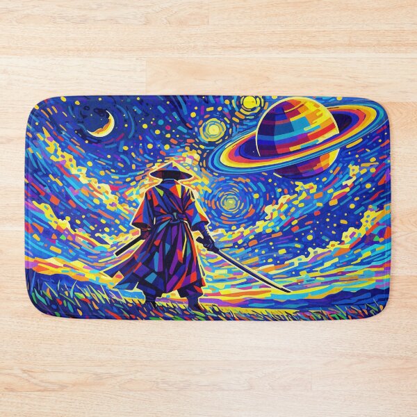Item preview, Samurai Beneath the starry night designed and sold by arfindo-indra.
