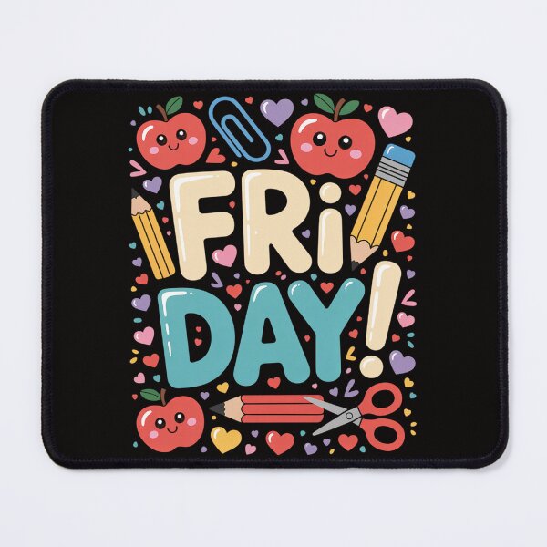 Item preview, Happy Fri-Yay Friday Lovers Teacher Student Weekend designed and sold by HudsonErik.