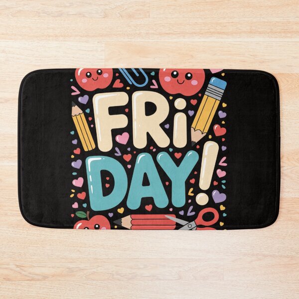 Item preview, Happy Fri-Yay Friday Lovers Teacher Student Weekend designed and sold by HudsonErik.