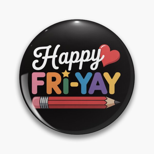 Item preview, Happy Fri-Yay Friday Lovers Teacher Life Weekend designed and sold by HudsonErik.