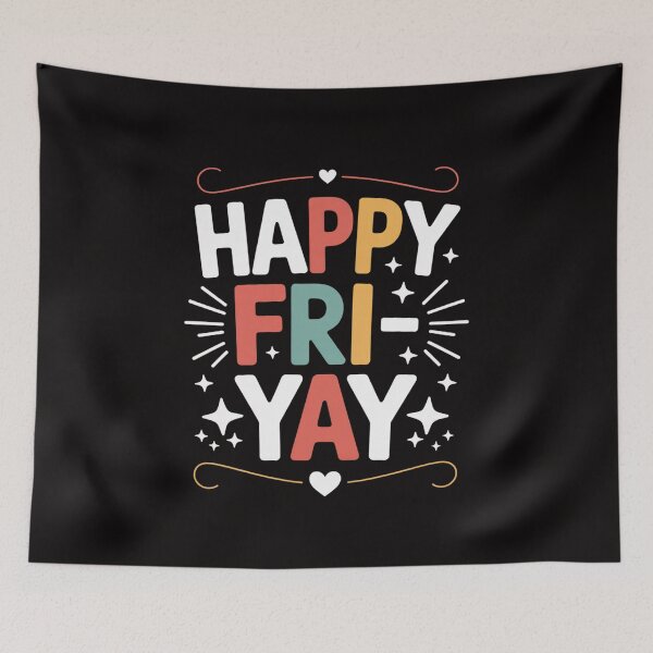 Item preview, Happy Fri-Yay Friday Lovers Teacher Cute designed and sold by HudsonErik.