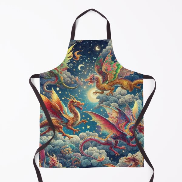 Item preview, Dragons in Flight! designed and sold by TinCatOutPost.