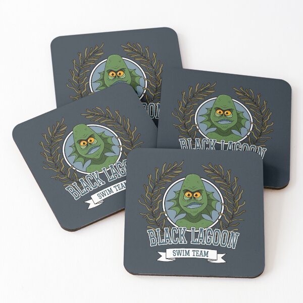 Item preview, Black Lagoon Swim Team logo designed and sold by VaniTee Fair.