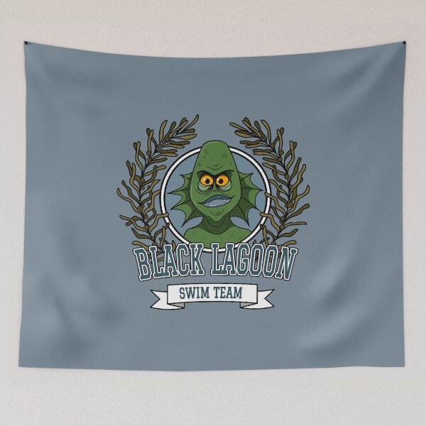 Item preview, Black Lagoon Swim Team logo designed and sold by VaniTee Fair.