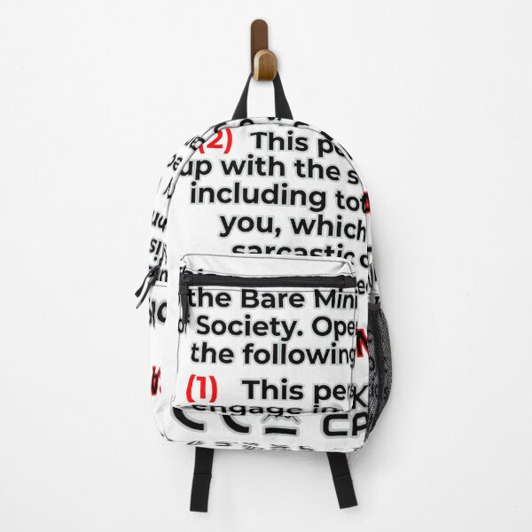Item preview, Sarcastic FCC Lable designed and sold by ECinkdesigns.