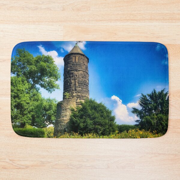 Item preview, Cultural heritage: The Stone Tower in Dortmund, an impressive ancient monument near Dortmund's Westfalenhalle, radiates historical splendor. designed and sold by Creative Waves Media.