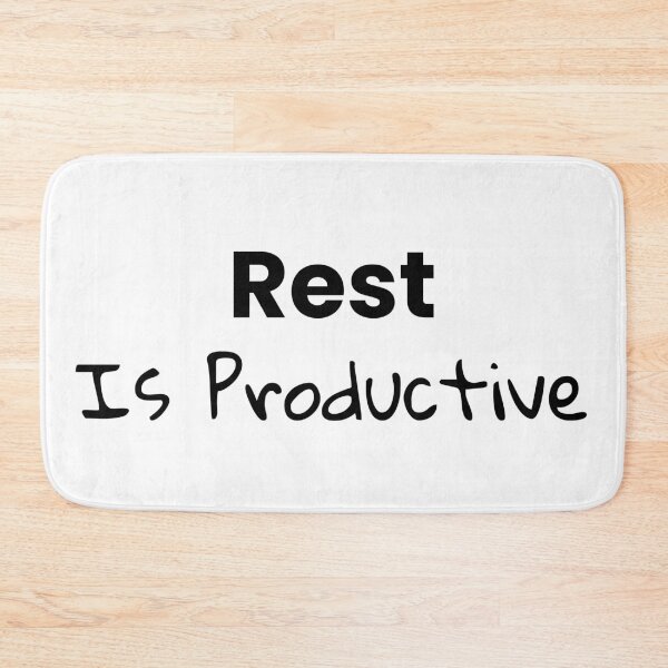 Item preview, Rest Is Productive designed and sold by QuietlyBecoming.