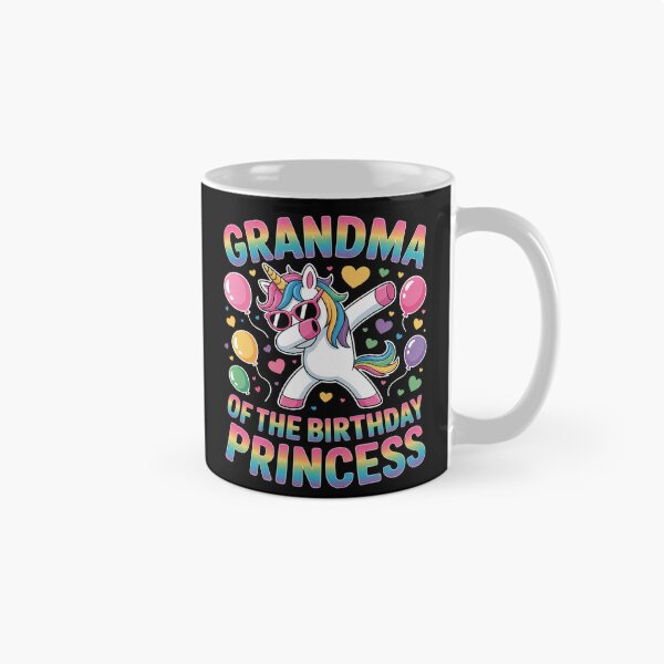 Item preview, Grandma of The Birthday Princess Girl Dabbing Unicorn Mimi designed and sold by LindseyKris.