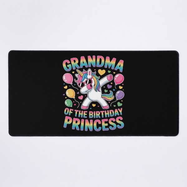 Item preview, Grandma of The Birthday Princess Girl Dabbing Unicorn Mimi designed and sold by LindseyKris.
