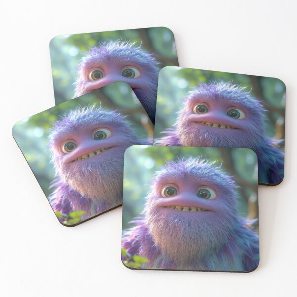 Item preview, The Goofy Guardian: A Wide-Eyed Purple Path-Finder designed and sold by David R Sawin The Architects Of Eden.