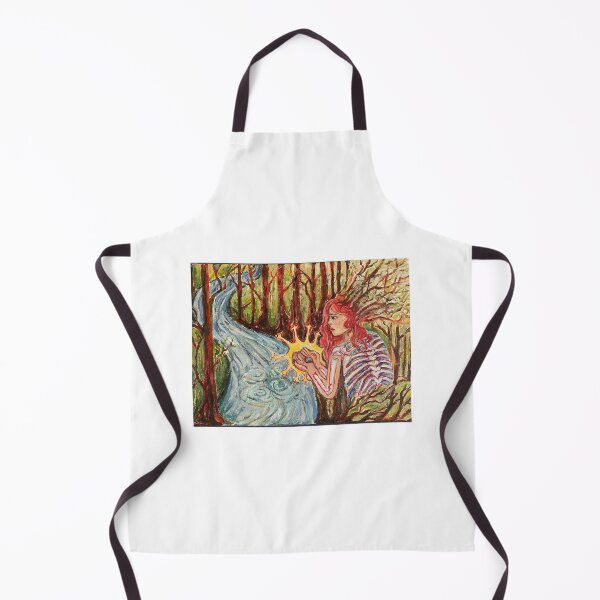 Item preview, Acrylic forest symbolic painting designed and sold by HibiscusHeron.