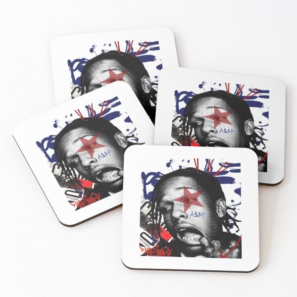 Item preview, ASAP ROCKY INSPIRED HIP HOP PORTRIAT designed and sold by SwagPoppyMerch.