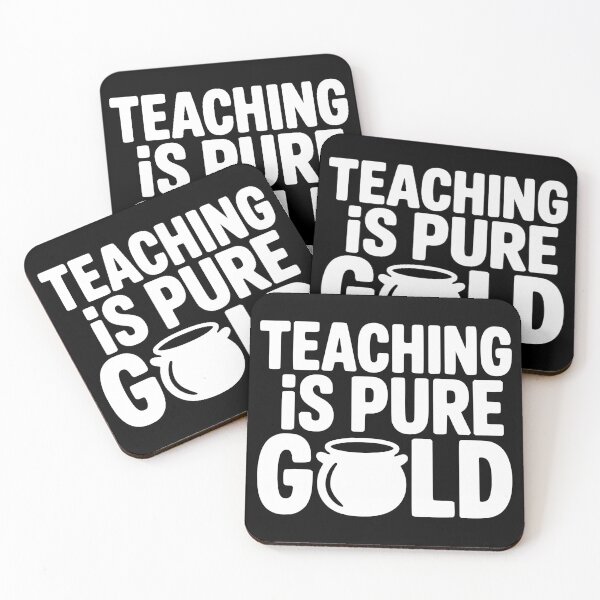 Item preview, Teaching Is Pure Gold designed and sold by theartfulaspie.