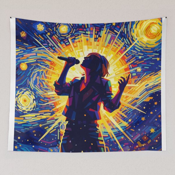 Item preview, Cosmic Voice Beneath the Starry Sky designed and sold by arfindo-indra.