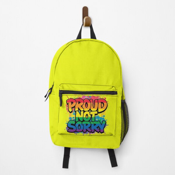 Item preview, Proud Not Sorry – LGBTQ Pride Graffiti Street Art Design designed and sold by EchoPrint Co..