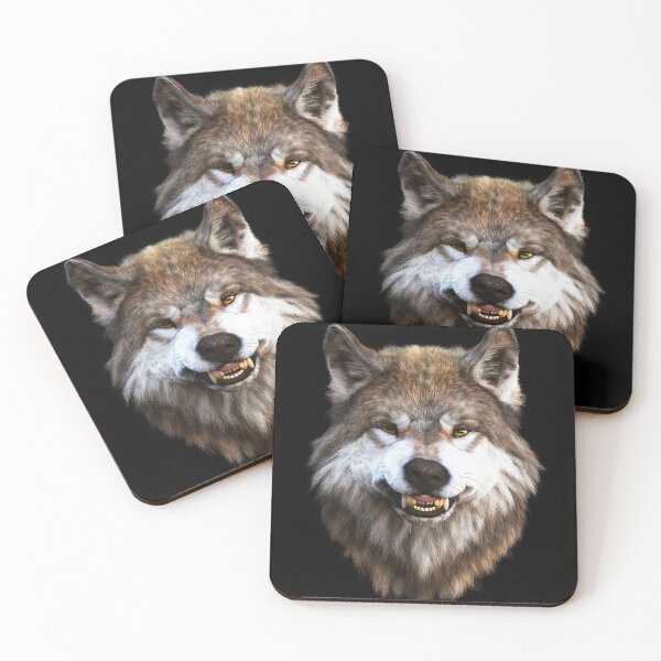Item preview, Realistic Wolf Portrait — Cinematic Predator designed and sold by Massimo Righi.