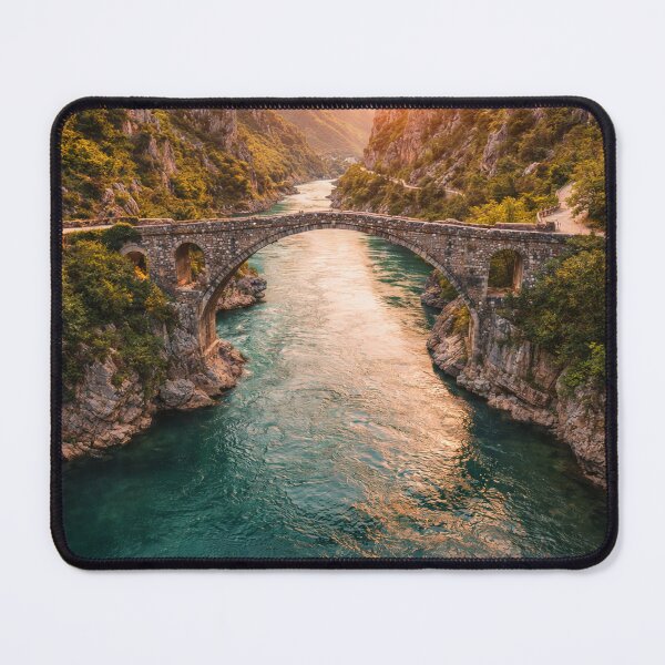 Item preview, Shkopet Bridge at Sunset designed and sold by Lunara Glow.