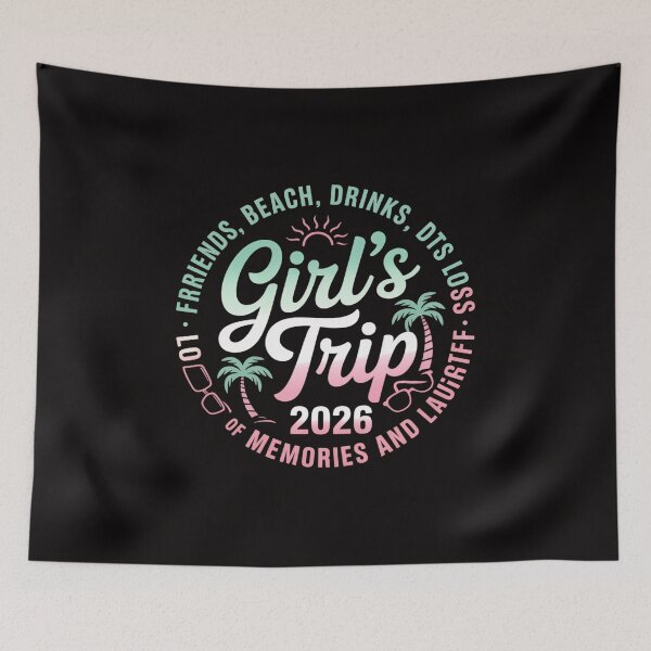 Item preview, Girls Trip 2026 Beach Friends Drinks Vacation designed and sold by HudsonErik.