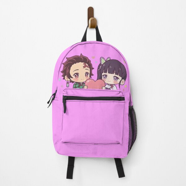 Item preview, Tanjiro and Kanao Chibi Heart Romance Art designed and sold by Innova_Creations.