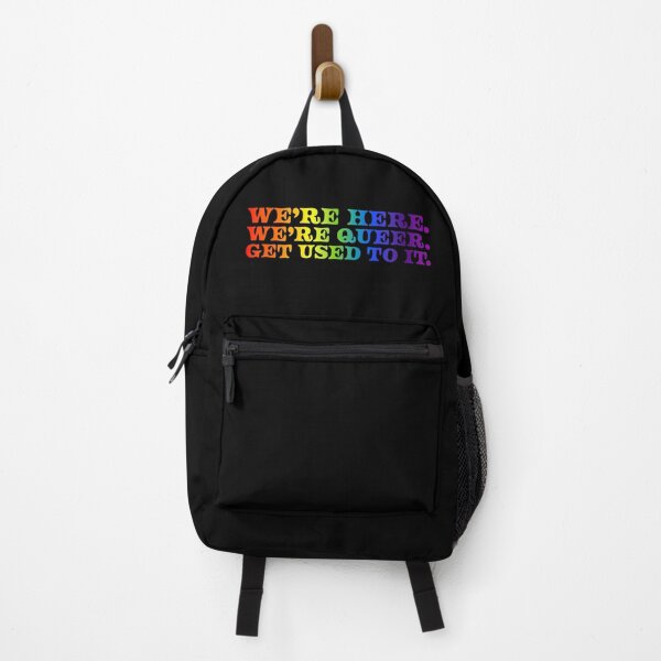 Item preview, We're Here We're Queer Get Used to It designed and sold by sillyjess.